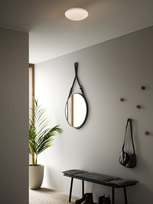 Nordlux Ansgar Ø30 cm taklampe hvit